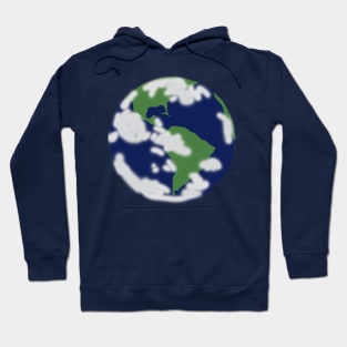 Abstract Planet Earth Hoodie